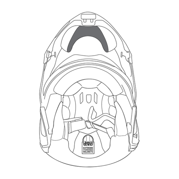 AGV Sports Modular Wind Protector - Summer